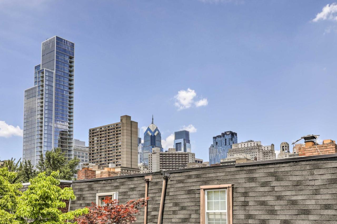 Philly Townhome With Private Patio And City Views Filadélfia Exterior foto